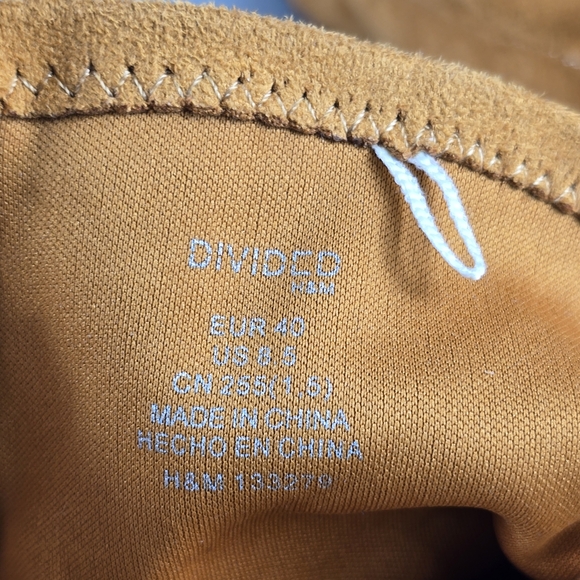 H&M Divided Women's Sock Boots Size 40 (8.5) - Picture 9 of 9